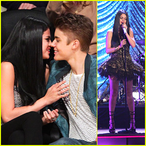 Selena Gomez Goes 'Dancing' Before Kissing Justin Bieber at Lakers Game