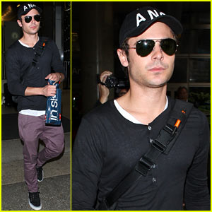 Zac Efron: Back In Los Angeles!