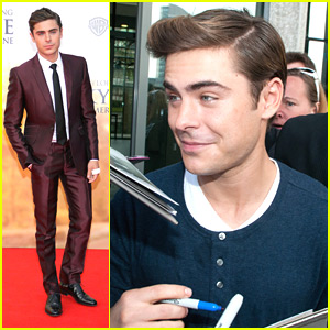 Zac Efron: 'The Lucky One' in Berlin!