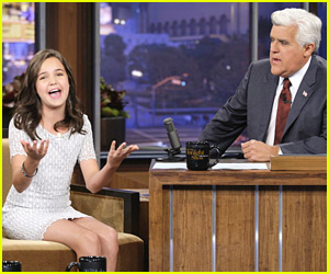 Bailee Madison: 'Cowgirl' at Leno!