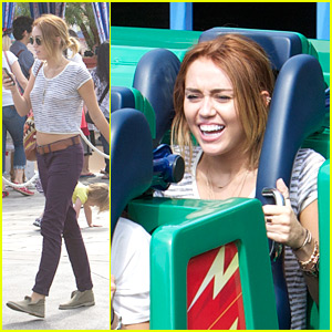 Miley Cyrus: Day at Disneyland!