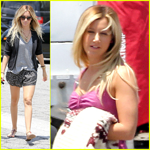 Ashley Tisdale: 'Sons of Anarchy' Set!
