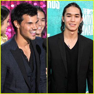 Taylor Lautner & Booboo Stewart: MTV Movie Awards 2012