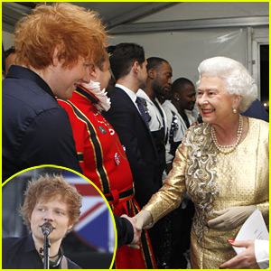Ed Sheeran Meets The Queen!