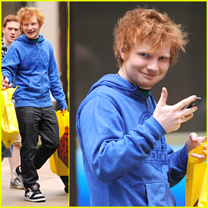 Ed Sheeran Shops Lego