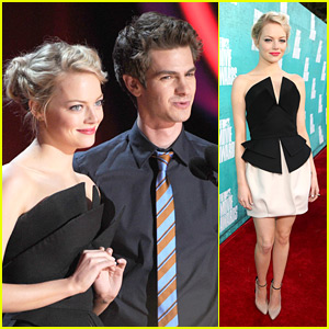 Emma Stone & Andrew Garfield - MTV Movie Awards 2012