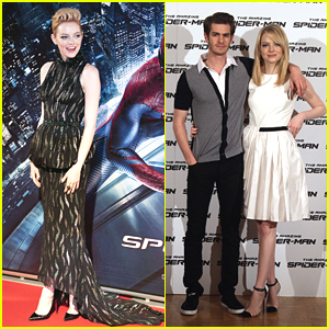 Emma Stone & Andrew Garfield: 'Spider-Man' in Italy!