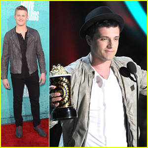 Josh Hutcherson: Double Wins at MTV Movie Awards 2012!