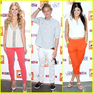 Cody Simpson & Kylie Jenner: Kidstock 2012 with Caroline Sunshine!