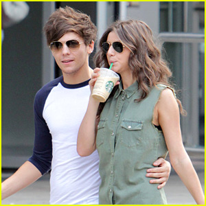 Louis Tomlinson & Girlfriend Eleanor: Starbucks Sweeties