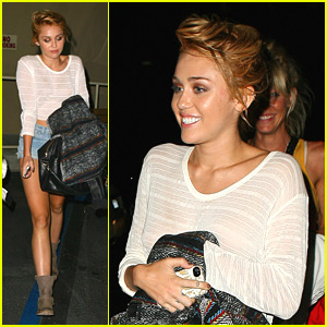 Miley Cyrus: Happy at Hugo's