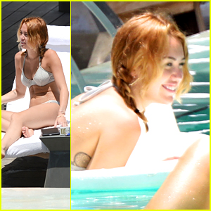 Miley Cyrus: Pool Side Pretty