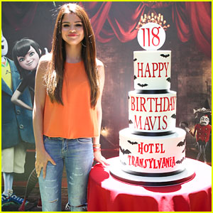 Selena Gomez: 'Hotel Transylvania' Press Day