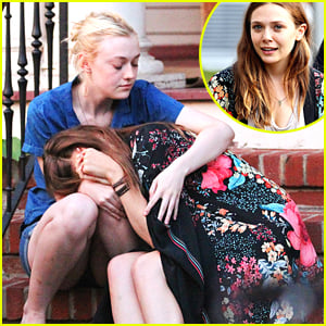 Elizabeth Olsen Leans On Dakota Fanning in 'Very Good Girls'