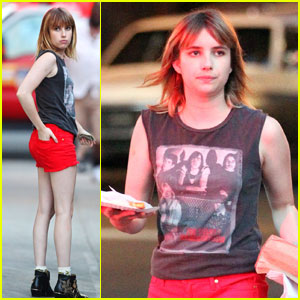Emma Roberts: NYC Pizza Run!