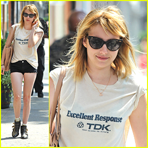 Emma Roberts: Back To School Shopping Is 'Most Stressful Thing Ever'