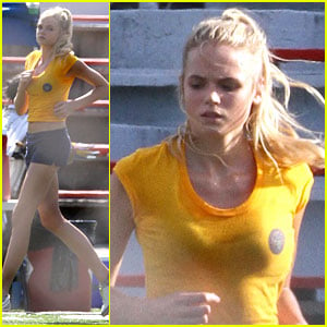 Gabriella Wilde: On the Set of 'Carrie'