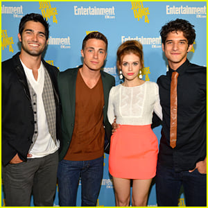 Holland Roden & Tyler Posey: Comic Con Party with Colton Haynes & Tyler Hoechlin!
