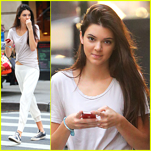 Kendall Jenner: Modeling in NYC!