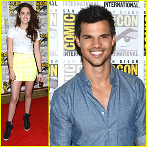 Taylor Lautner: Comic-Con with Kristen Stewart!