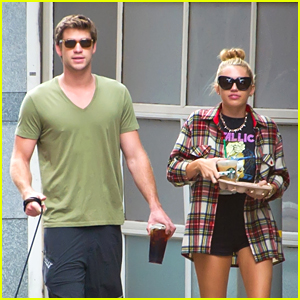 Miley Cyrus & Liam Hemsworth: Coffee Couple