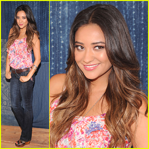 Shay Mitchell: Live Your Life Campaign Launch in NYC!