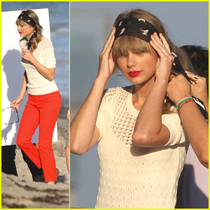 Taylor Swift: Beach Shoot Beauty
