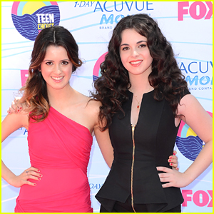 Vanessa & Laura Marano - Teen Choice Awards 2012