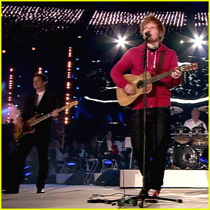 Ed Sheeran: 'Wish You Were Here' Performance at 2012 Olympics Closing Ceremony