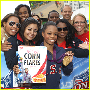 Gabrielle Douglas: New Face of Kellogg's Corn Flakes!