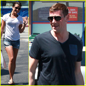 Lea Michele: Birthday Errands with Cory Monteith!