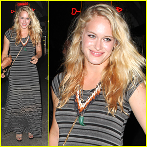 Leven Rambin: Night Out at Chateau Marmont