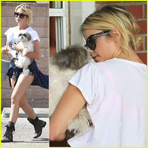 Ashley Benson: Snack Stop with Olive
