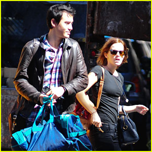 Emma Watson & Will Adamowicz: Taxi Ride For Two