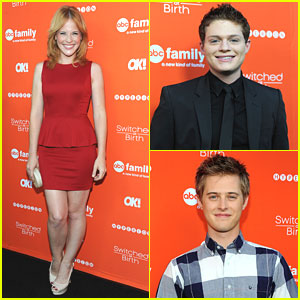 Katie Leclerc & Lucas Grabeel: 'Switched At Birth' Book Launch