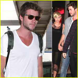 Liam Hemsworth & Miley Cyrus: Mercato di Vetro  Twosome