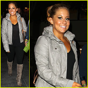 Shawn Johnson: Dinner After 'Dancing'