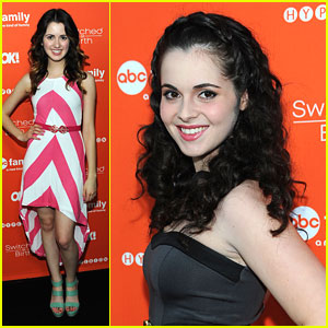 Vanessa Marano: 'Switched At Birth' Book Launch with Sister Laura