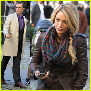 Blake Lively: 'Gossip Girl' with Ed Westwick & Leighton Meester!