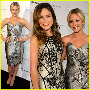 Brittany Snow: Autumn Party 2012 with Sophia Bush