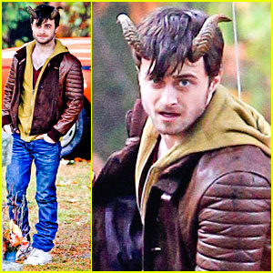 Daniel Radcliffe: 'Horns' in The Cemetery