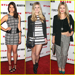 Maia Mitchell: Hello Kitty Launch with Taylor Spreitler