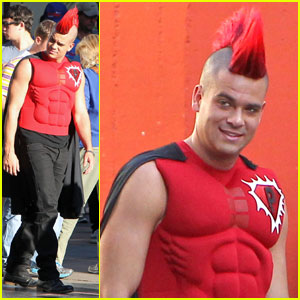 Mark Salling: 'Glee' Superhero!