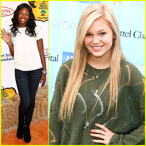 Olivia Holt Parties on the Pier with Coco Jones