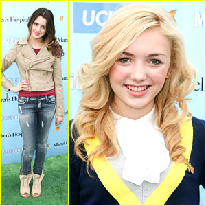 Peyton List & Laura Marano: Party at the Pier with Mattel