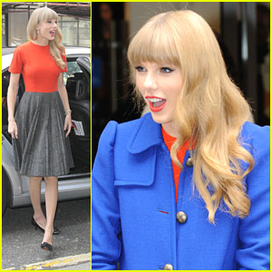 Taylor Swift: Blue Coat at BBC