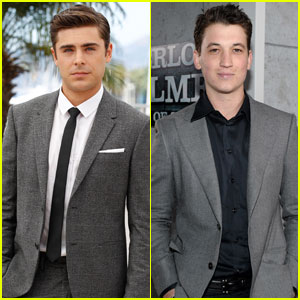 Zac Efron & Miles Teller: 'Are We Offically Dating' Co-Stars!