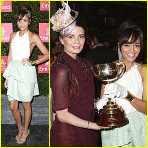 Ashley Madekwe: Melbourne Cup Attendee!