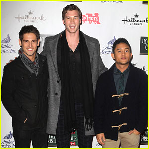 Tahj Mowry & Jean-Luc Bilodeau: Hollywood Christmas Parade with Derek Theler