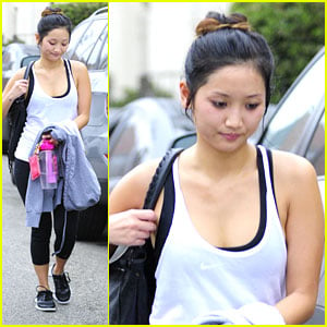 Brenda Song Works It Out